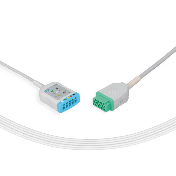 Cabo Tronco de ECG 5 vias