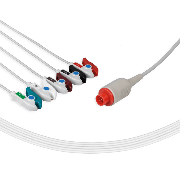 Cabo de ECG 5 vias