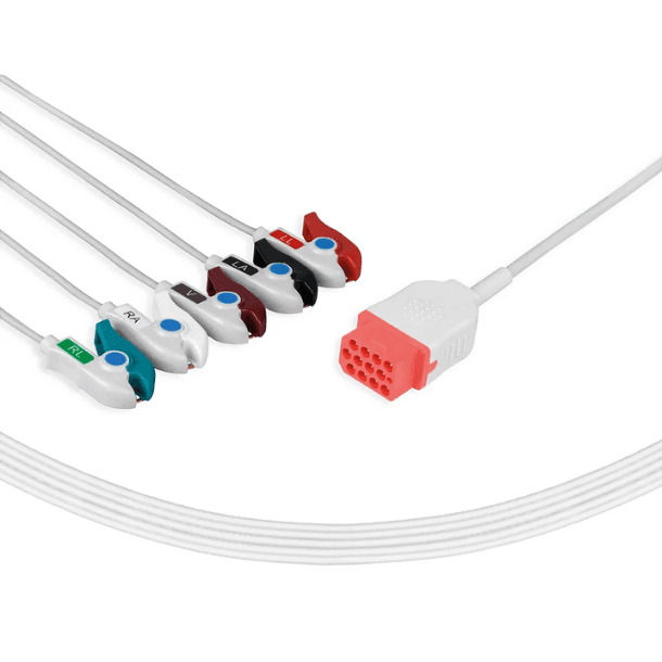 Cabo de ECG 5 vias