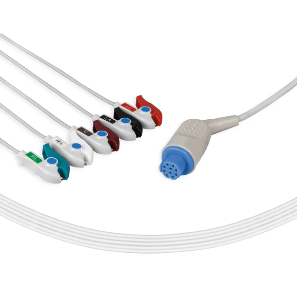 Cabo de ECG 5 vias