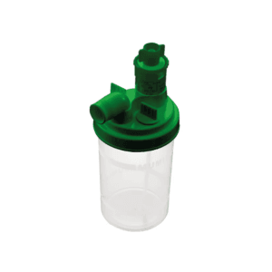 Copo para macronebulizador de oxigênio 250ml com conector 22mm e válvula dosadora