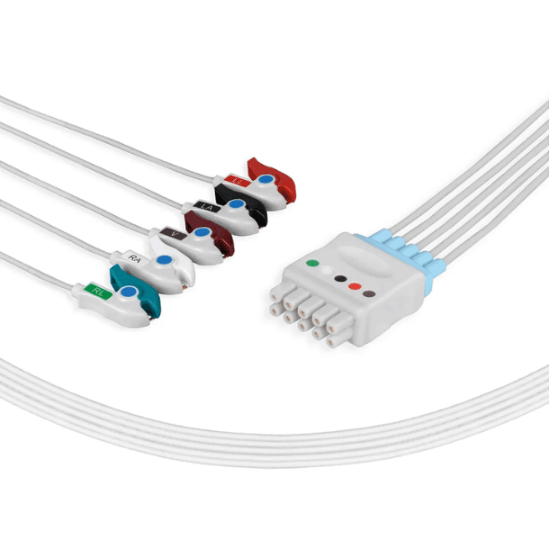 kit rabicho ecg 5 vias