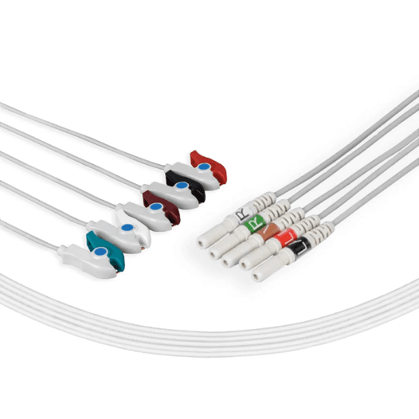 kit rabicho ecg 5 vias