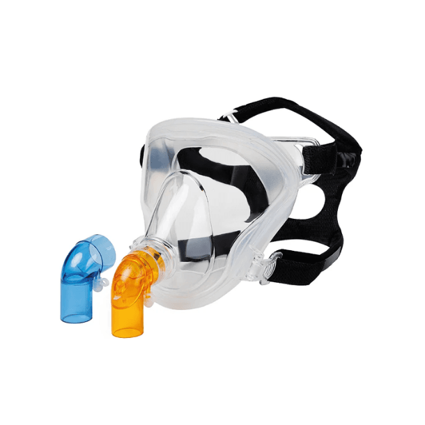 Máscara total face reutilizável