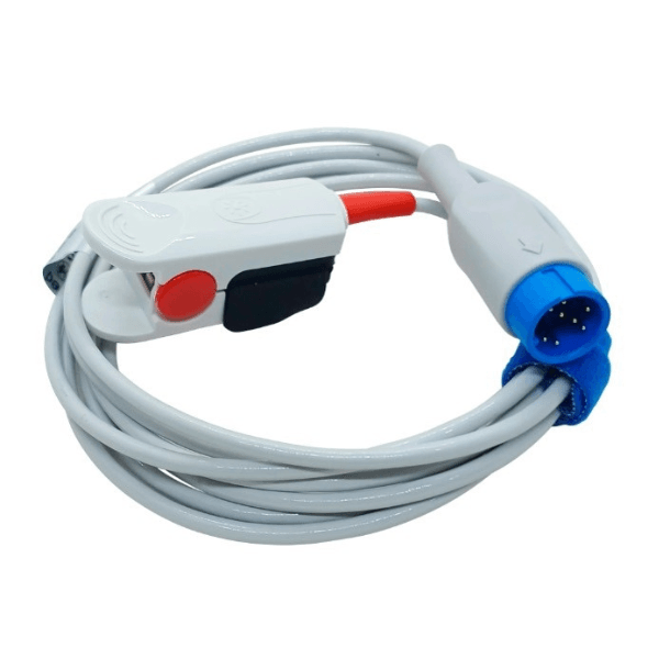 Sensor de oximetria adulto tipo clip