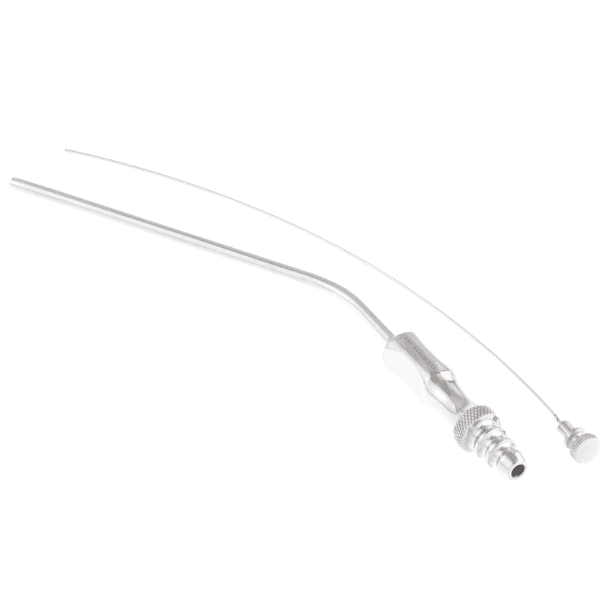 Cânula Frazier 18 cm com mandril para sucção