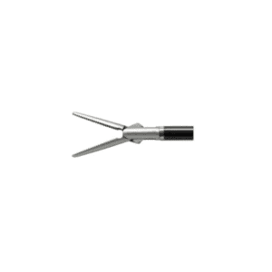 Pinça de Apreensão Grasper Serrilha Dupla Ação 360mm x 5mm