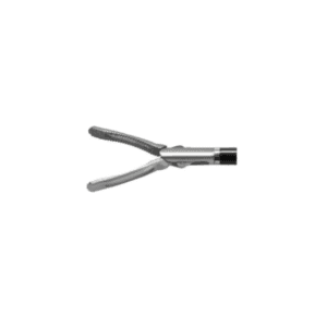 Pinça de Apreensão Grasper ''V'' Fenestrada Delicada 360mm x 5mm