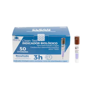 Indicador Biológico Vapor – 3 Horas Cx c/ 50un