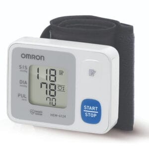 Monitor de Pressão Arterial de pulso OMRON HEM-6124