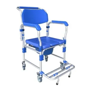 Cadeira de Banho em Alumínio D60 - Dellamed (Até 150 kg)