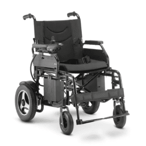 Cadeira de Rodas Motorizada Dobrável até 120 kg Assento de 48 cm D800 Dellamed