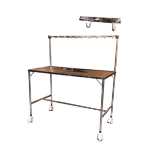 Mesa Auxiliar Para Instrumental com Varal
