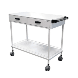 Mesa Auxiliar com Gavetas